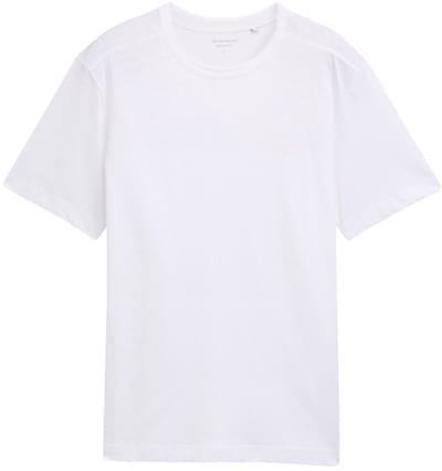 Tom Tailor Basic T-shirt van katoen