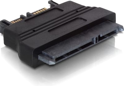 Delock - Adapter SATA 22pin Buchse - Slim SATA 13pin Stecker