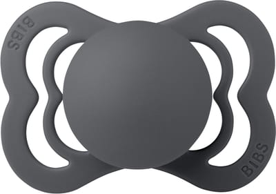 BIBS Supreme Fopspeen - Maat 1 0-6 maanden - Latex – Iron