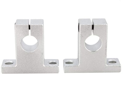 2 Stuks 12mm Lineaire Rail Steunbeugels voor Verticale Optische Begeleiding en Stabiliteit