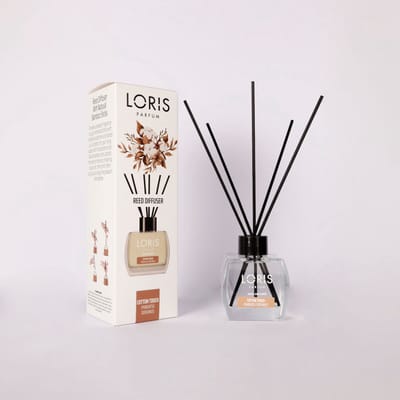 Loris Parfum - Geurstokjes - Parfum - Huisgeur - Huisparfum - Cotton Touch - 120 ml
