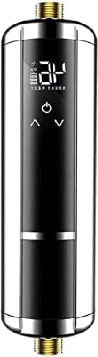 Elektrische Doorstroomverwarmer - Mini Boiler - Direct Warm Water - Met Temperatuurweergave - 6500W - Silver