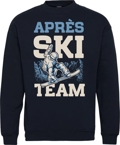 Sweater Apres Ski Team | Apres Ski Verkleedkleren | Fout Skipak | Apres Ski Outfit | Navy | maat XS