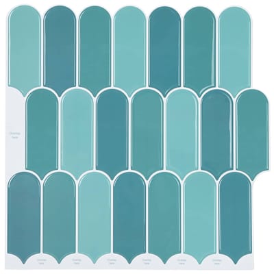 vidaXL - Veer - Tegel - 50 - st - Blauw - 30 - x - 30 - cm - Polyurethaan - en - PET