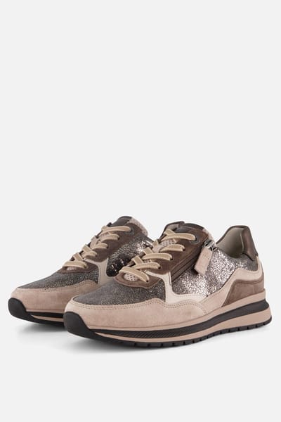Gabor Sneakers brons Suede - Dames