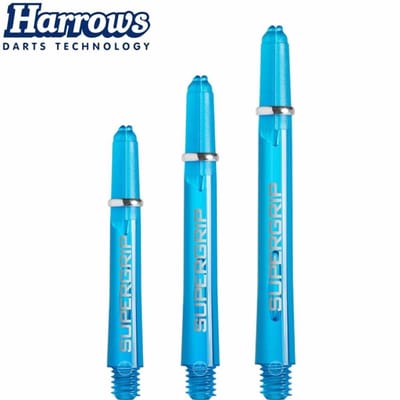 Harrows Supergrip Light Blue - Dart Shafts