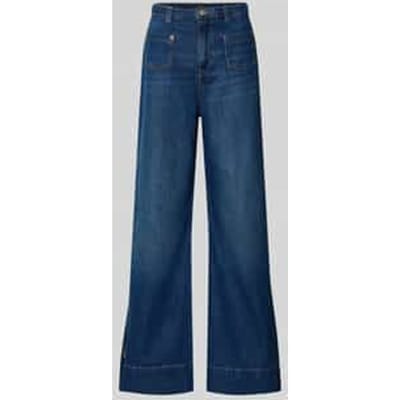 flared jeans van katoenmix model 'C_MARLENE'
