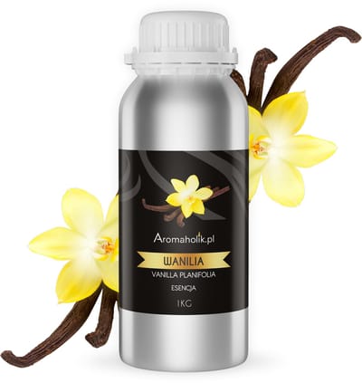 Aromaholik - Gedistilleerde Etherische Olie - Natuurlijk - Vanille - 1L