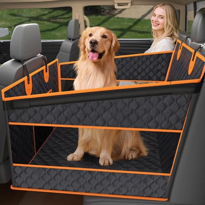 Honden autostoeltje - Reis zitje - Veilig reizen - Extra stabiel ontwerp - 69 x 55 cm - Zwart