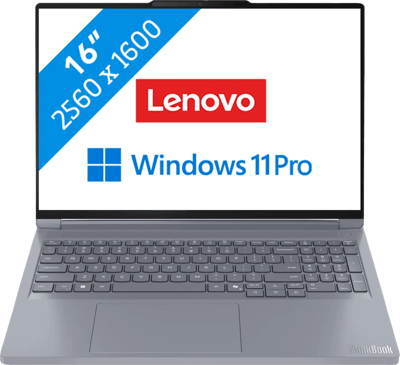 Lenovo ThinkBook 16p G6 ADR 21U0000MMH - Zakelijke Laptop - 16 inch - Ryzen 9 8940HX - 32GB/512GB - Windows 11 Pro