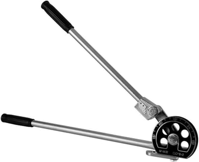 Pijpenbuiger Tool - Metaalbuiger Handgereedschap - Precisie Buigen - 180 Graden Bereik - Tot 16mm - Zilverkleurig