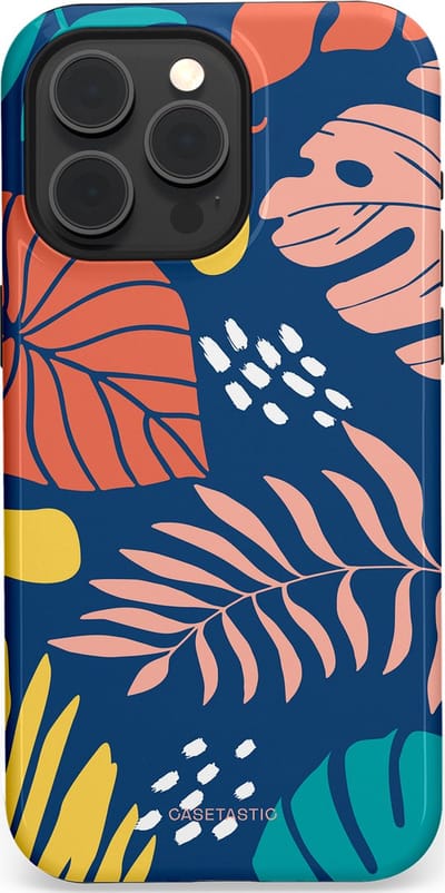Casetastic Hoesje Geschikt voor Apple iPhone 15 Pro Max Magsafe - Stijlvolle Beschermende Duo-layer Case - Zwoele avond