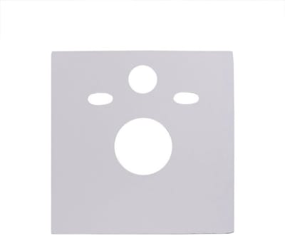 Toilet Geluidsisolatie Pad - Geluiddempende Mat - Stille Badkamer - Speciaal voor Wandtoiletten - 37 x 37 x 5 cm
