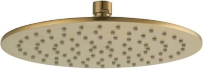 Ben Round Douchekop - Ø 25 cm - Goud - Messing - Regendouchekop - Hoofddouche