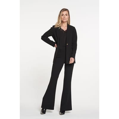 Ibana Perrie Black Size: 34 | Wide-Leg & Flared Pants Outlet | Dames | Zwart