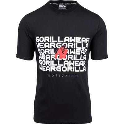 Gorilla Wear Bradley T-shirt - Zwart - S
