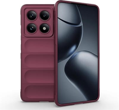 MobyDefend Hoesje - Geschikt voor Xiaomi 14T Pro - TPU Gripcase - Paars