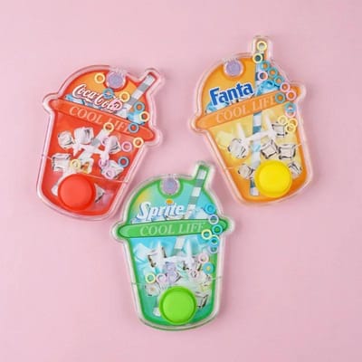 Fruit Water Ring Speelgoed Handheld Educatief Speelgoed Water Ring Spel Handheld Viswerp Cirkel Feestcadeau Verjaardagskist voor Kinderen