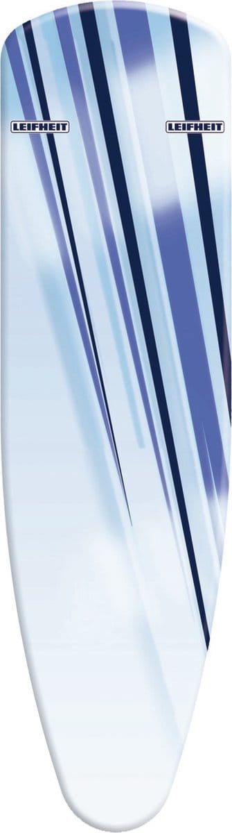 Leifheit strijkplankhoes Air Active M Perfect Steam - 118 x 38 cm strijkvlak - blauwe strepen