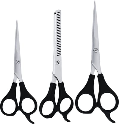 Guardian Beauty Scharenset - 5,5, 6, en 6,5 Inch - Roestvrij Staal - Met Etui - Kappersgereedschap