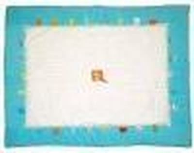 Label Label Boxkleed Blauw - Wit