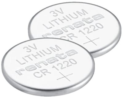 Renata - Knoopcel batterijen - CR1220 - Lithium - 3V - 2 stuks
