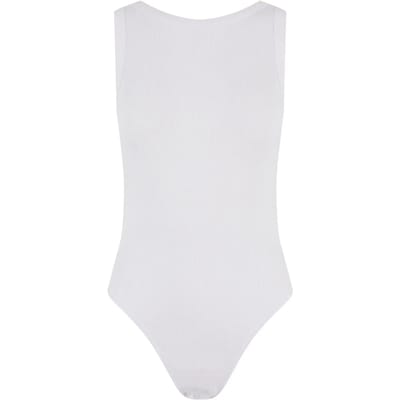 Urban Classics - Rib Tank Bodysuit - XL - Wit
