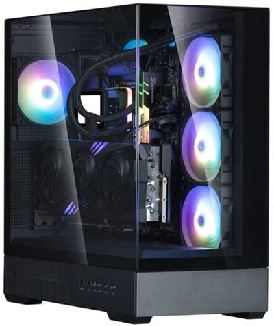 Peta GamePC P40 – Intel Core i9-12900 – Nvidia GeForce RTX 5070 12GB – 32GB RAM – 2TB SSD – High-End Gaming & Streaming PC – Windows 11 Pro – Wifi – RGB Gaming Behuizing