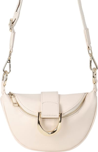 SEIDENFELT MANUFAKTUR Schoudertas Sonka Beltbag Tofu Beige / Gold Crème