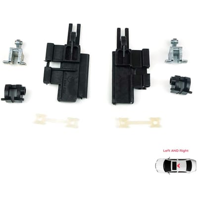 BSR535+BSR536 8 Pièces Rail de Guidage Coulissant Toit Ouvrant Gauche Droit Kit de Réparation pour BMW Série 5 E39 1996-2003 4/5 Portes X5 E53 2000-2006 811694522 811694523