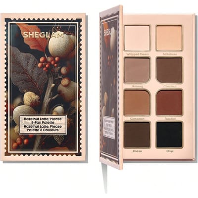 Hazelnut Latte, Please Palette Met 8 Kleuren Merk Beauty Cosmetica Make-Up Voor Vrouwen En Meisjes