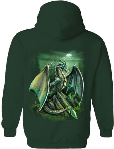 Draak Garwin Dragon The Coloured House Hoodie S