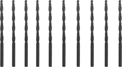 Benson Set van 10 HSS metaalboren - 3.5 mm - rechts snijdend - cilindrisch - met opbergbox