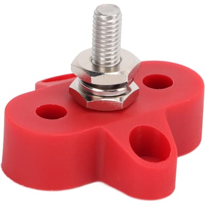 DC 48V M6 Heavy Duty Batterij Stroomverdeling Klemmenblok Verbindingspost voor Auto Marine Aanhanger
