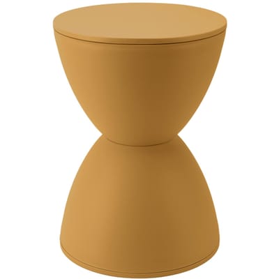 Tabouret en Forme de Sablier Plastique Moderne Simple Style Nordique Ménager Tabouret Rond pour Salle de Bain