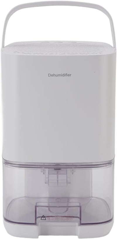 Luchtontvochtiger - Vochtvreter - Vochtige Ruimtes - Stil Nachtmodus - 1L Tank - Wit