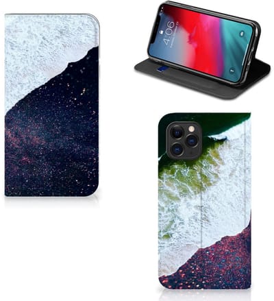 Apple iPhone 11 Pro Stand Case Sea in Space