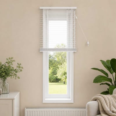 vidaXL - Venetiaanse - jaloezie - Wit - 55 - x - 130 - cm - 35 - mm