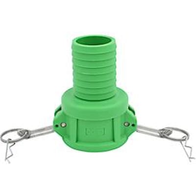 Adapter 2 inch camlock (moerkoppeling), PP