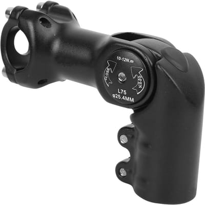 Zwart Hoge Kwaliteit 6061 T6 Aluminiumlegering Verstelbare Hoek Mountainbike Stuurpen Gemodificeerde Fiets Verlengstuk black
