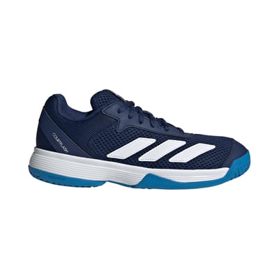 Adidas Performance Courtflash Tennis Schoenen Kids - Kinderen - Blauw