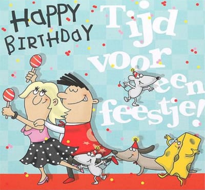 Depesche - Pop up muziekkaart met licht en de tekst "Happy Birthday - Tijd voor een feestje!" - mot. 037