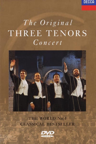 Luciano Pavarotti, Plácido Domingo, José Carreras - The Original Three Tenors Concert (DVD)