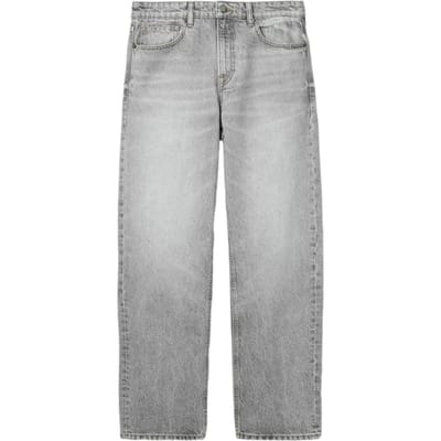 Burocs Vince Baggy Jeans Broek Grijs