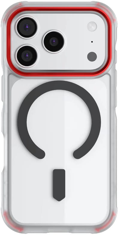 Ghostek Doorzichtig Hoesje geschikt voor Apple iPhone 17 Pro MagSafe Telefoonhoesje Hardcase | Ghostek Covert Backcover Shockproof | Geschikt voor MagSafe | Geschikt voor Draadloos Opladen met Magnetische Ring | Geschikt voor MagSafe Case -