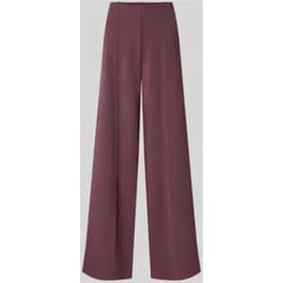 wide fit broek met siernaden