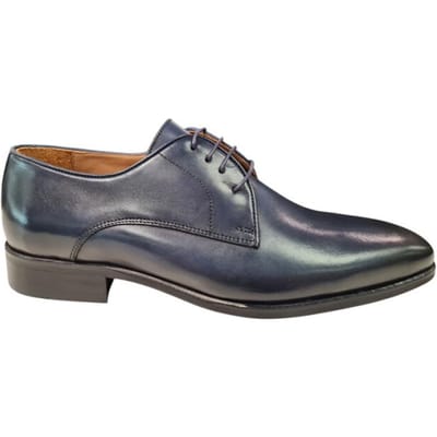 Melik Schoen Derby Marizo Donkerblauw (navy) - Maat 45 - Heren - Nette schoen