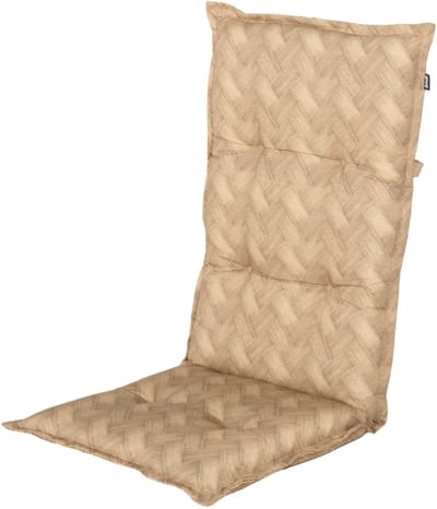 Hartman tuinkussen - Bobby yellow - hoge rug - 123x50x8cm