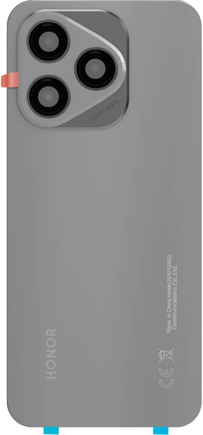 Honor, Originele Achterklep Batterij voor Honor 400 Lite met Lijm Service Pack, Grijs