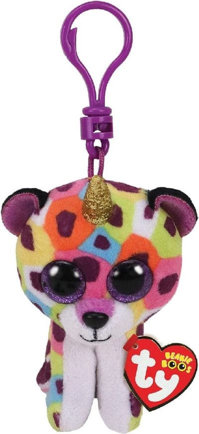 TY Beanie Boo's Clip Giselle Leopard 7 cm